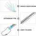 Minkissy 12-Piece Finger Care Glass Baby Tools & Stainless Steel Yoga Scratchers - Ideal Gifts for Men & Adults - Buy Online on GoSupps.com
