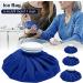 Soft Ice Bag - Polyester-Cotton Ice Bag for Head Reusable Ice Bag Fever Reduction Cooling Bag with A Large Opening Cover for Crushed Ice Tmay Blue - Buy Online on GoSupps.com