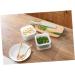 3pcs Cup Produce Container Kit Vegetables Storage Crisper Storage Box Refrigerator Ginger 1 - Buy Online on GoSupps.com