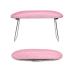 krofaue Nail Arm Rest,Professional Microfiber Leather Nail Hand Rest Stand Arm Rest for Acrylic Nails Cushion Hand Holder with Non-slip Nail Technician Use Must Have(Pink)