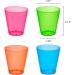 Party Essentials 2oz Hard Plastic Shot Glasses - 40-Count Assorted Neon Pack - Buy Online on GoSupps.com