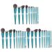 MAGICLULU 3 Sets Diamond Makeup Brush Facial Tools Beauty Tools Makeup Tool Beauty Kit Powder Applicator Eye Tool Brush Portable Brush Eye Shadow Brush Plastic Cosmetic Miss Face