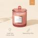 La Jolie Muse Damascen Rose Fragrance Candle - 75 Hours of Aromatic Bliss Natural Wax & Floral Aroma - Perfect Gift for Women - 285g Rose Noir & Oud - Buy Online on GoSupps.com