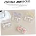 JECOMPRIS 16-Piece Make-Up & Contact Lens Container Set | Portable Storage Box for Cosmetics & Lenses - International Shipping Available - Buy Online on GoSupps.com