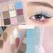 AMY'S DIARY Glitter Eyeshadow Palette - 9 Colors Eye Makeup Cosmetics for Daily & Party Looks - Buy Online on GoSupps.com