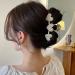 KuuGuu 2 PCS Heart Hair Claw with Pearls - Large Metal Hair Clip for Thick Hair - Buy Online on GoSupps.com
