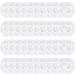 Disposable Ear Covers Shower Waterproof Shower Ear Cover Elastic Waterproof Disposable Plastic Wrap Cover Covers Cap Earmuffs for Showering Bathing Dye Hair Hotel Spa Hair Salon