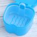 Milist Box Prosthesis Case with Lid - Sky Blue Soaking Mug for Dentures Sieve Hinges & Cleaning Tablets - Ideal Prosthesis Holder - Buy Online on GoSupps.com