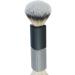 Premium Synthetic Hair Shaving Brush - Black Plastic Handle 10 cm Height 21 mm Ring Diameter - International Shipping Available - Buy Online on GoSupps.com