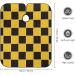 Yellow Black Chessboard Hair Cutting Cape Apron - Professional Salon Hairdressing & Barber Cape with Snap Closure - Buy Online on GoSupps.com