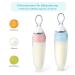 Termichy Baby Spoon Bottle Squeeze Feeder 90ml - Silicone Baby Food Feeder Cutlery for Kids (2 Pack Blue) - Buy Online on GoSupps.com