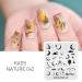 KADS Nail Stencil - Moonfish Image Nail Art Stamping Plate for DIY Manicure | Natural Nail Tool (NA042) - Buy Online on GoSupps.com