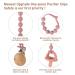Meanus Silicone Pacifier Chain - 2-in-1 Holder & Teething Ring BPA Free 2 Pack (Clay+Dark Gray) - Perfect for Babies & Toddlers - Buy Online on GoSupps.com