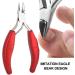 Professional Toenail Clippers Stainless Steel Ingrown or Thick Toe Nail Clippers Treatment Nail Clipper Heavy Duty Soft Grip Nail Cutter Fingernail Toenail Clipper Pedicure Tool(Red) - Buy Online on GoSupps.com