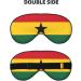 Flag of Ghana Soft Eye Mask | Comfortable Sleep Mask for Side Sleepers | Light Blocking & Pressure-Free Eyemask - Buy Online on GoSupps.com