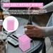 KALLORY Makeup Wipes & Nail Polish Remover Pads - Lint Free Eyelash Extension Cleaning Cotton Pads (4 Boxes) | Shop Internationally - Buy Online on GoSupps.com