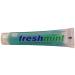 72 Tubes of Freshmint 3 oz. Premium ADA Approved Clear Gel Anticavity Fluoride Toothpaste