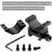 LONSEL 1'' Scope Rings: High & Medium Profile 1 Inch Mount Rings for Picatinny Rail - 2 Pack - Buy Online on GoSupps.com