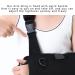 Fotgok Soft Foam Kids Arm Sling with Waist Belt - Pediatric Shoulder Immobilizer for Children - Breathable Arm Support Brace for Shoulder Injury - Black (Small) - Buy Online on GoSupps.com