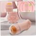 IWOWHERO 1pc Volcanic Stone Oil-absorbing Ball Skin Care Roller Volcano Stone for Skin Pink Volcanic Rock 7.5x3cm Pink - Buy Online on GoSupps.com