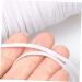 Healeved 3-St Elastic Coil Cord - Adjustable Bouncy Band Mask Replacement Straps | 3pcs White 7312x0.3cm for Face Masks - Buy Online on GoSupps.com