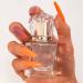 Sethexy Long Shiny Orange Ballerina Press-On Nails | 20pc Acrylic Coffin Nail Tips for Women & Girls | Bling Glitter False Fingernails - Buy Online on GoSupps.com