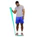 Buy CanDo Low Powder Exercise Band - Medium Green 50 Yard Roll for International Shipping - Enhance Your Workout - Buy Online on GoSupps.com