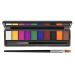 VigCebit Face Body Painting Palette - 10 Water Activated Face and Body Paint Palette Face Paint Body Painting Palette for Children Adults 1 2#