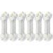 Paws Natural Rawhide Bleached Knotted Dog Bones 8 x 2 inches Off-White 12 Pieces - Buy Online on GoSupps.com