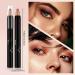 Cream Eyeshadow Stick Highlighter Eyeshadow Pencil Crayon Glitter Eyeshadow Stick Long Lasting Waterproof Eye Shadow Highlighter Stick Make Up Eyeshadow Shimmer Stick (#03 Black) - Buy Online on GoSupps.com