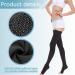 Medical Compression Stockings 23-32 mmHG for Varicose Veins & Edema | Unisex Support Stockings - Post-Operative Relief in Black - Buy Online on GoSupps.com