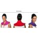 Cozy Orange Neck Pillow with Stand-Up Collar | Grape Seed Heat Pad for Ultimate Comfort - Buy Online on GoSupps.com