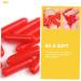 Minkissy 480 STK Twilight Gunshurze Eyelash Tweezers with Silicone Protective Covers - Slipproof Red 4 Packs - International Shipping Available - Buy Online on GoSupps.com