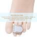4 Pieces Broken Toe Wraps - Cushioned Toe Splint & Hammer Toe Straightener for Injury Relief - Buy Online on GoSupps.com