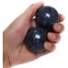 STCREE 5 cm Marble Handballs | Chinese Baoding Balls for Health Meditation & Fitness | Black Gray Hand Therapy Tool - Buy Online on GoSupps.com
