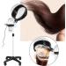 Professional Rolling Hair Steamer Hair Bonnet Dryer with Adjustable Hooded & Floor Stand Design for Hair Coloring Perming Conditioning Steamer for Home Barber Shops Spas - Buy Online on GoSupps.com