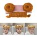 CAZSTYK Gold Baby Headband Fashionable Toddler Hairpiece & Stylish Hair Decoration Comfortable Wearing for Infants Pink - Buy Online on GoSupps.com