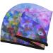 Colorful Purple Cosmos Microfiber Hair Towel | Soft Super Absorbent Wrap for Long Curly & Thick Hair - Quick Dry Coral Velvet for Women - Buy Online on GoSupps.com