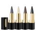 Nybhyjka 4 x Black Natural Cream Eyeliner Gel Eyeliner Waterproof and Stain Resistant Gel Eyeliner Suitable for Daily Makeup or Party Gel Eyeliner Stain-Proof
