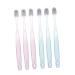Beaupretty 6 piece toothbrush tooth cleaning brush home toothbrush classic toothbrush crystal toothbrush bristles toothbrush brisk toothbrush travel toothbrush