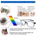 DOOViC Blue Light Filter Computer Reading Glasses for Unisex TR259-C - Matte Black 1.0x - 9 Colors Available | International Shipping - Buy Online on GoSupps.com