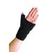 Thermoskin Wrist Brace with Thumb Splint Black Right 80139