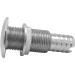 iSure Marine Stainless Steel 1 Barbed Straight Thru-Hull Drain Connector with Nut - Boat Plumbing Fittings for Boats, Yachts, Marine - Buy Online on GoSupps.com