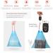 ytrew 10 rolls sorted garbage bags kitchen household hotel thickened portable trash bags - Buy Online on GoSupps.com