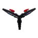 Aquafort 3-way valve Y-water divider 25/32/38mm with 2 ball cocks suitable for water ornaments and waterfalls simply connect hoses no more trouble black more