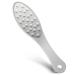 Stainless Steel Foot File Metal Foot Scraper Professional Foot File Callus Remover Double-Sided Foot Rasp Scrubber Pedicure Foot Care Tools for Wet & Dry Skin Heel Grater for Feet