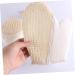 Ipetboom 3pcs Body Scrub Gloves - Exfoliating Sisal Spa Pads & Bath Towel Glove for Ultimate Skin Care - Buy Online on GoSupps.com