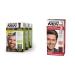 Just For Men Control GX Grey Reducing Shampoo Gradually Colors Hair 118ml (3 Count) & Just For Men Easy Comb-In Color Grey Hair Coloring for Men with Comb Applicator - Dark Brown A-45 (1 Count)