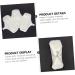 Healeved 10pcs Washable Menstrual Cloth Panties - Ultra Thin Menstrual Panty Liners for Women - White Cotton Napkin Bamboo Fabric Tape - Buy Online on GoSupps.com
