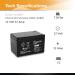 Buy Casil 12V 12Ah SLA Battery CA12120 F2 - Reliable Sealed Lead Acid Battery for International Shipping - Buy Online on GoSupps.com